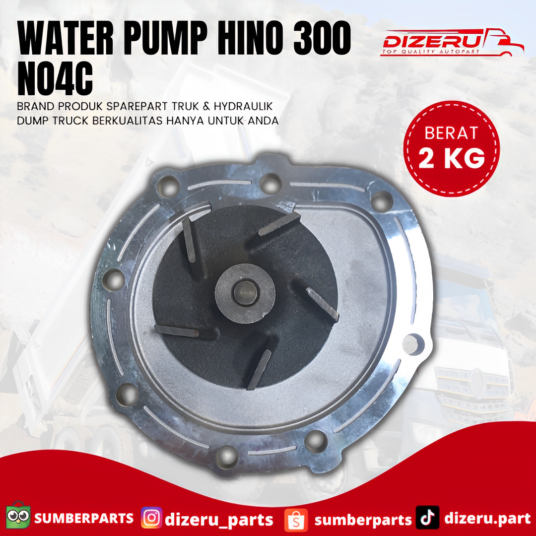 Water Pump Hino 300 NO4C